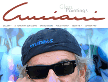 Tablet Screenshot of cruciani.com